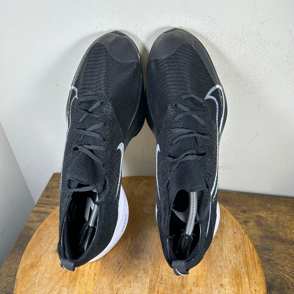 Nike Air Zoom Tempo NEXT% Mens Running Shoes Black White CI9923-005 Size 15 main image 4
